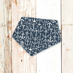 Anchors Away Dog Bandana